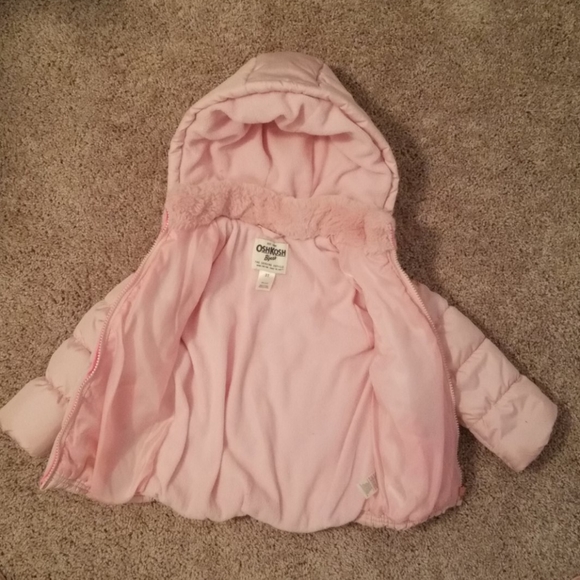 Oshkosh B'gosh Pink jacket size 3T - Picture 4 of 4